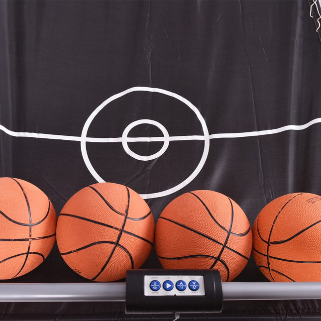 Elektronisches Basketball-Arcade-Spiel, Doppelkorb, LED-Anzeigetafel