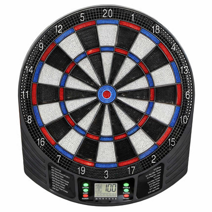 Elektronische Dartscheibe, 1-8 Spieler, LCD-Display, 6 Dart-Sets
