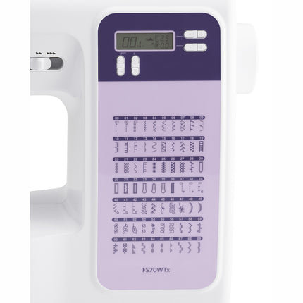 Elektronische Nähmaschine, 70 Stiche, LCD-Display