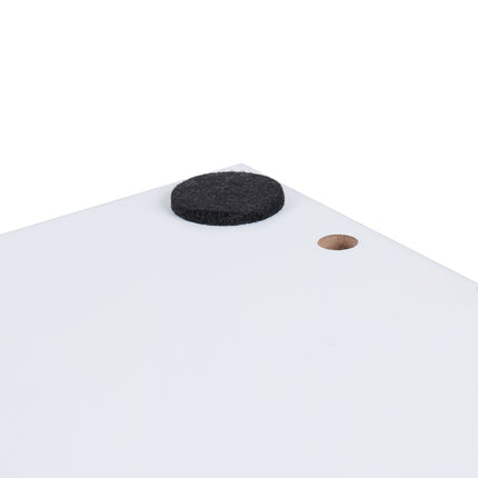 Elevated Dog Feeding Station, White, Large Dogs