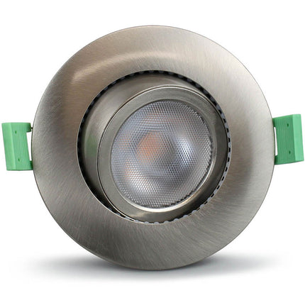 Ellen Einbaudownlight Dim-to-Warm 520lm IP65 3er-Pack Gebürsteter Stahl