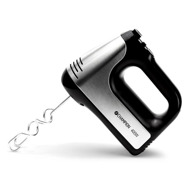 Elvisp 400W 5-Gang + Turbo EV400 Schwarz/Edelstahl