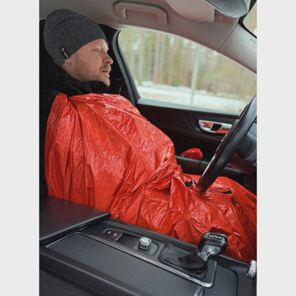 Notfall-Biwak-Schlafsack, wind- und wasserdicht, 90x210cm