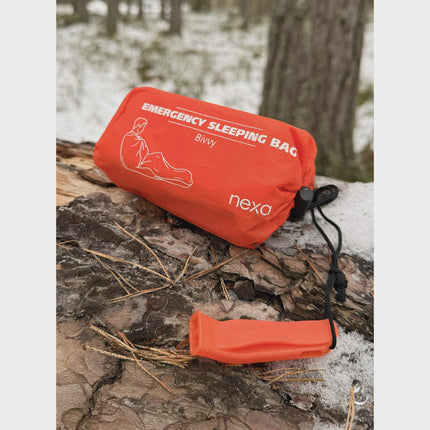 Notfall-Biwak-Schlafsack, wind- und wasserdicht, 90x210cm