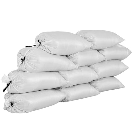 Empty Sandbags 50-Pack, 40 x 66 cm, PP With Ties