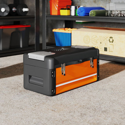 Tool Chest with Drawers, Steel, 49.7 x 25.3 x 23 cm