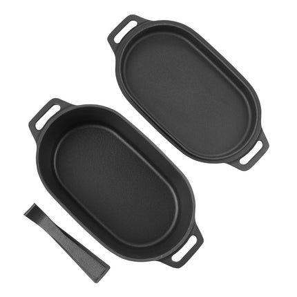 Enameled Cast Iron Dutch Oven, 3.5 Qt, Lid, Dual Handles