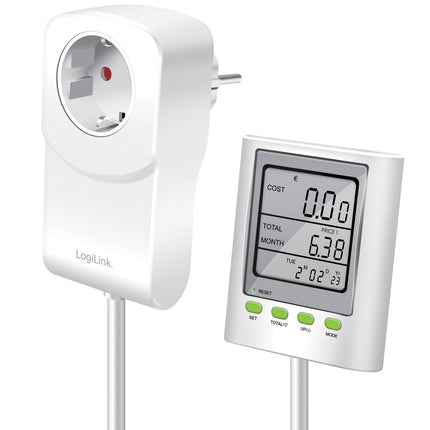 Energiezähler mit Kostenberechnung Externes Display