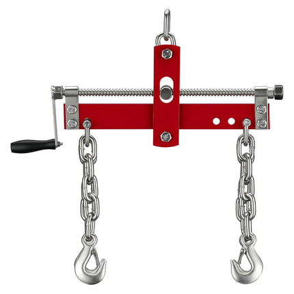 Engine Load Positioner for Workshop Crane, 900 kg – Steel, 4 Chains, Red