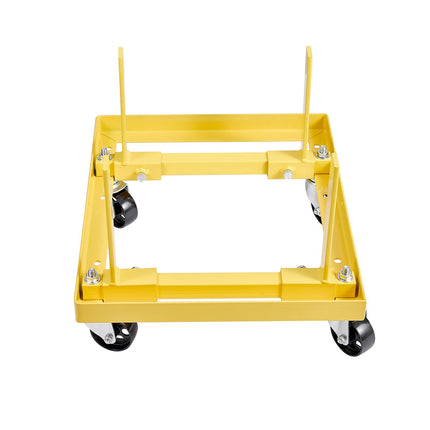 Engine Stand, 750 lb Adjustable, 4 Swivel Casters, Straps