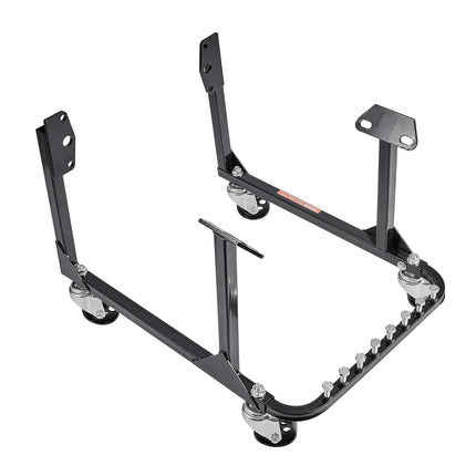 Engine Stand, 750 lb Steel with 4 Swivel Casters