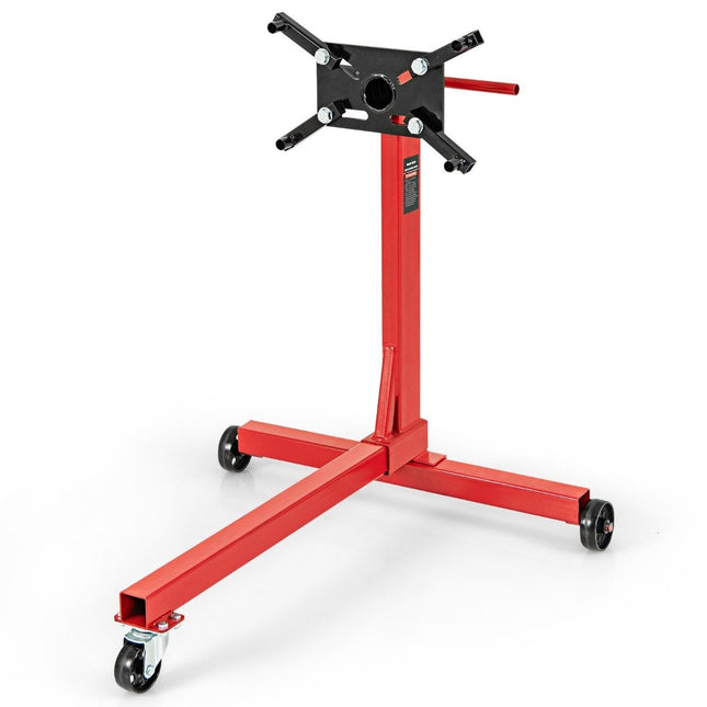 Motorständer 340 kg Motorheber 360° drehbar mit 4 verstellbaren Armen Motorhalter für Werkstätten