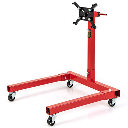 Engine stand 680 kg engine lifter 360° rotatable with 4 adjustable arms engine holder for garages