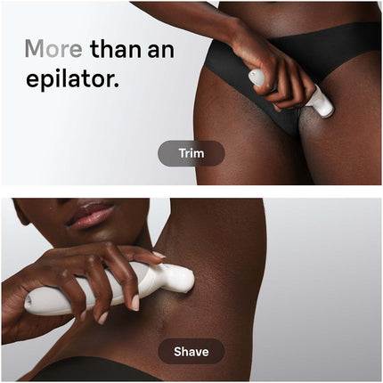 Epilierer Wet & Dry, lang anhaltend glatte Haut, Silber