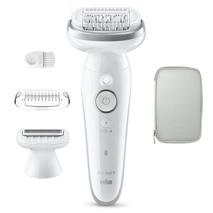 Epilierer Wet & Dry, lang anhaltend glatte Haut, Silber