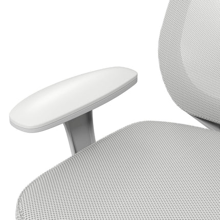 Ergonomischer Bürostuhl, Höhenverstellbar, Grau, 360° drehbar
