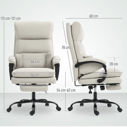 Ergonomická kancelářská židle, nastavitelná, bederní opěrka, světle šedá