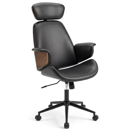 Ergonomischer Bürostuhl mit verstellbarer Höhe und Armlehnen
