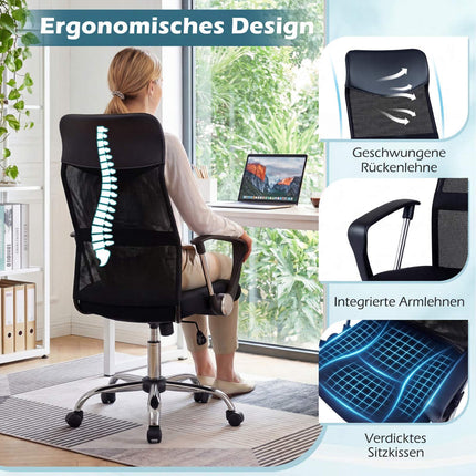 Ergonomic Office Chair with Adjustable Height and Tilt