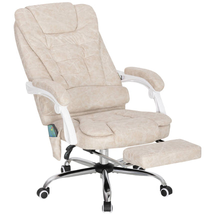 Ergonomic Office Chair with Massage, Recline & Footrest