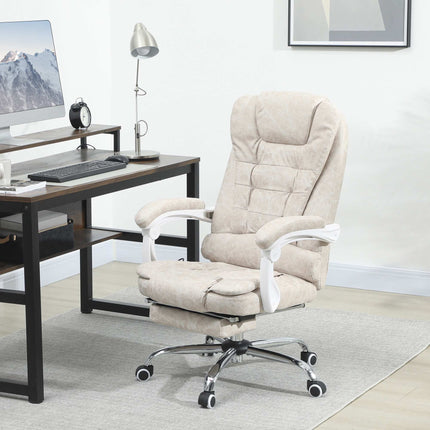 Ergonomic Office Chair with Massage, Recline & Footrest