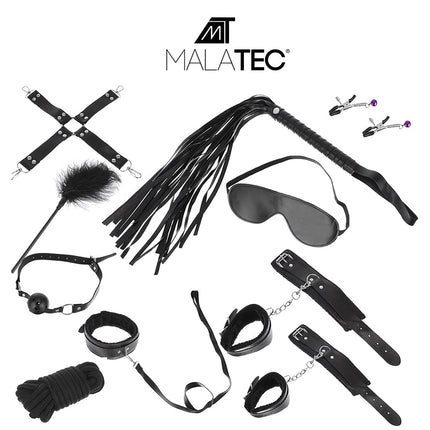 Erotic accessories - set - black 23431