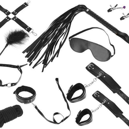 Erotic accessories - set - black