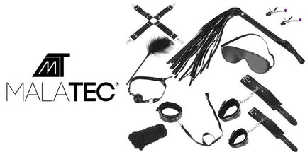Erotic accessories - set - black