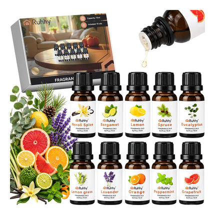 Ätherisches Öl - 10er Set 15ml Ruhhy 21938 