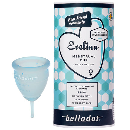 Coupe menstruelle Evelina petite et moyenne