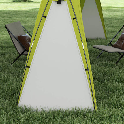 Wasserabweisender 3,5x3,5m Gartenschutz mit Sonnenschutz