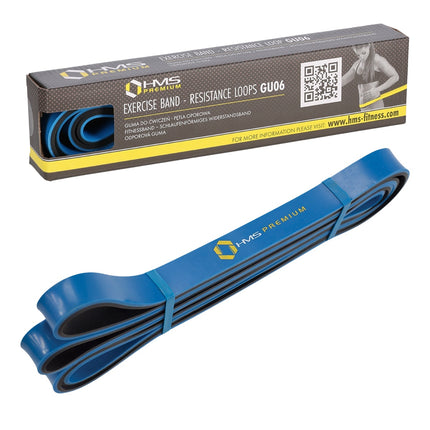 Exercise Band, Blue/Black, Adjustable Resistance