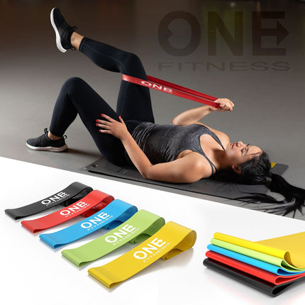 Exercise Band Set – 5 Slim Resistance Bands