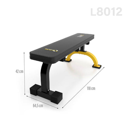Hantelbank, verstellbar, klappbar, Heim-Fitnessstudio