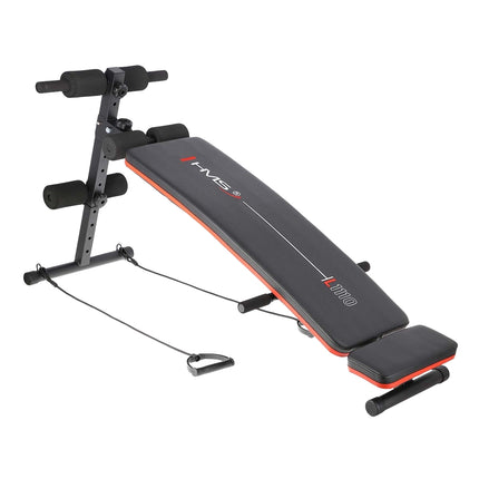 Hantelbank, verstellbar, klappbar, Heim-Fitnessstudio