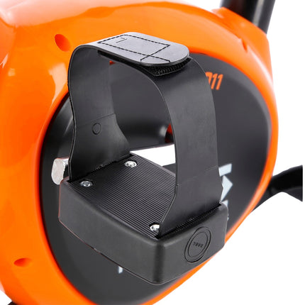 Exercise Bike, Black-Orange, Adjustable Resistance