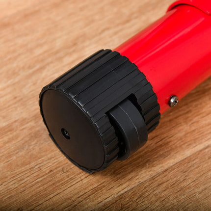 Heimtrainer, 1,5 kg Schwungmasse, 8-facher Widerstand, rot/schwarz