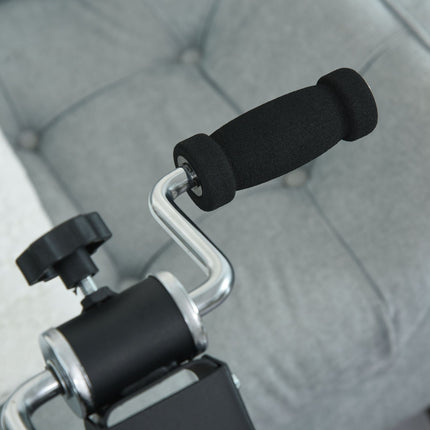 Heimtrainer für Senioren, robuster Stahl, schwarz