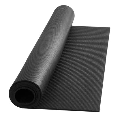 Exercise Mat 8x6 ft, Non-Slip PVC, 7mm Thick