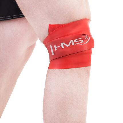 Exercise Rubber Band, Red, High-Resistance