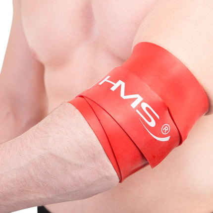 Exercise Rubber Band, Red, High-Resistance