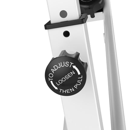 Exercise bike, 8-level magnetic resistance, adjustable height