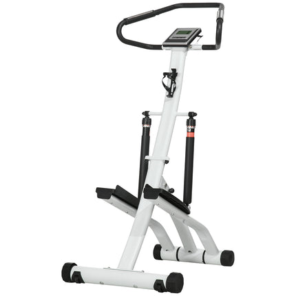 Heimtrainer & Stepper, LCD-Bildschirm, 12 Widerstandsstufen