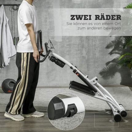 Heimtrainer & Stepper, LCD-Bildschirm, 12 Widerstandsstufen