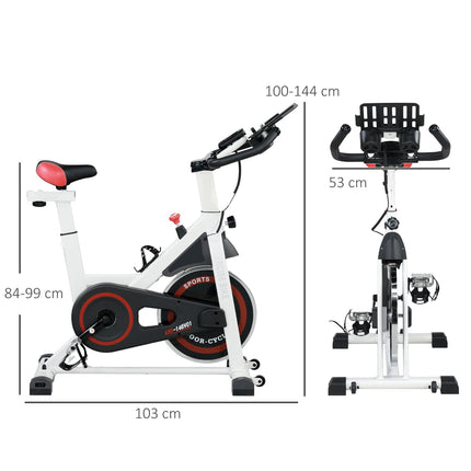 Heimtrainer, verstellbarer Sitz, LCD-Bildschirm, Stahl