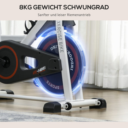 Heimtrainer, verstellbarer Sitz, LCD-Bildschirm, Stahl
