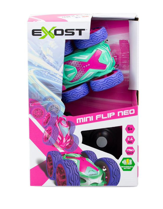 Exost Ferngesteuertes Auto Mini Flip Neo Amazone, Maßstab 1:34