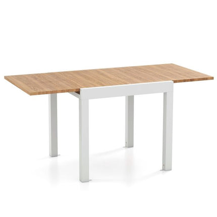 Ausziehbarer Gartentisch, Aluminium, für 4–6 Personen