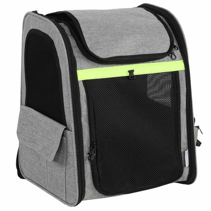Expandable Pet Carrier Backpack, 5 Pockets, Up to 10 kg