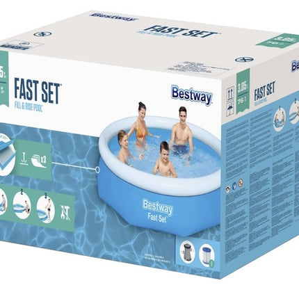 Aufstellpool mit Pumpe 305x76cm - BESTWAY 57270